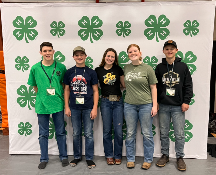 Ravalli County Teen 4-H Members at 2025 MT 4-H Rec Lab